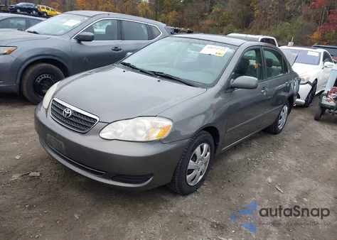 2007 Toyota Corolla Le from USA, damaged, VIN 2T1BR32E47C719356